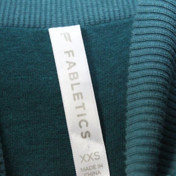 ✨2/$20 Fabletics Malia Polar Fleece Pullover Sweatshirt Deep Pile XXS H12500 - Picture 6 of 10